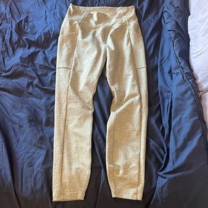 REI green yoga pants